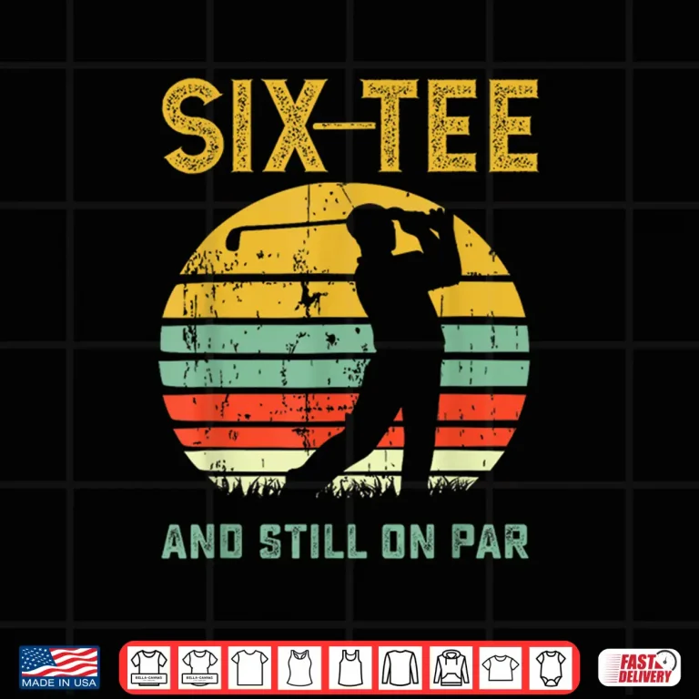 Design Sixtieth Birthday Pun Golf Sixty Year Old Golfer Shirt