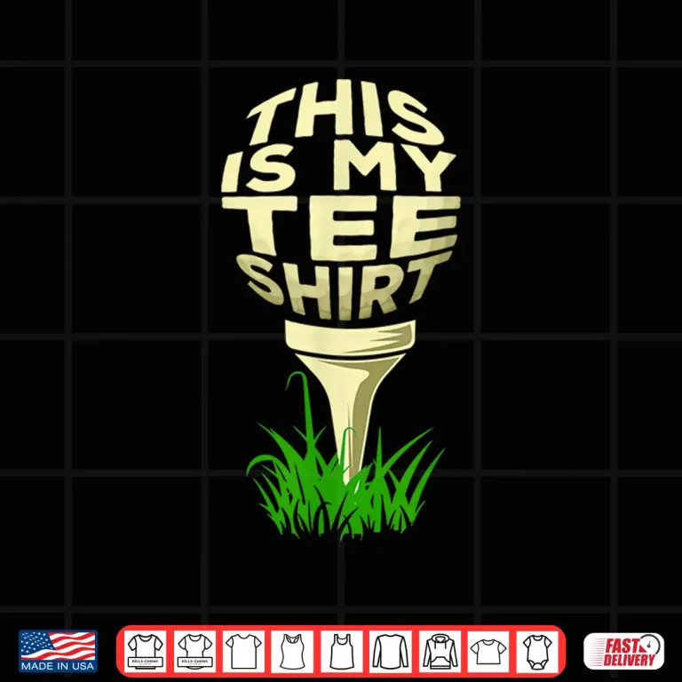 Design This Is My Tee Golfing Lover Player Golfer Professional Shirt