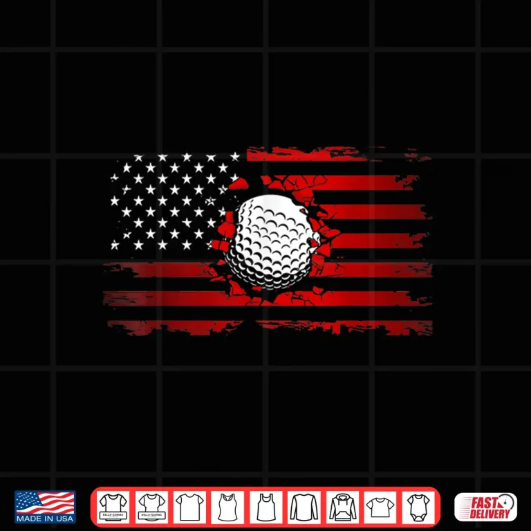 Design American Flag Golf Shirt