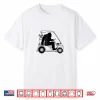 Bigfoot Golf Tee Sasquatch Driving Golf Cart Shirt Apparel