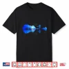 Disc Golf Sunset Guitar Guitarist Golfing Frisbee Golfer Men Shirt