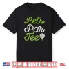Let’S Par Tee Golf Player Shirt Golfer Dad Papa Men Funny Shirt