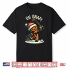 Oh Snap Gingerbreadman Golfer Golf Christmas Golfing Shirt