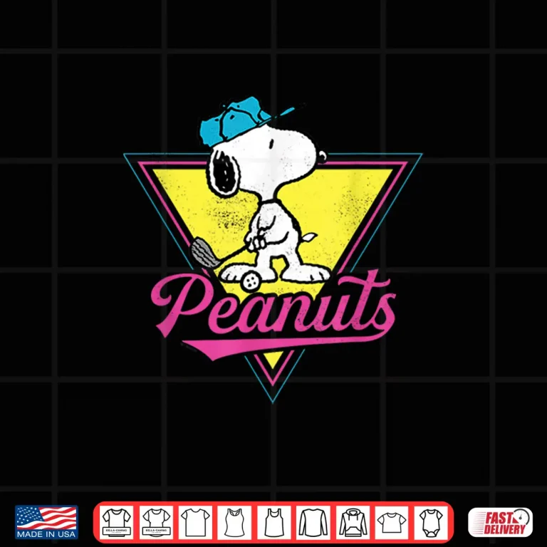 Design Peanuts Golf Snoopy Shirt