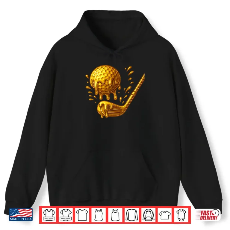 Hoodie Respect The Drip Golf Vintage Swing Collection Shirt