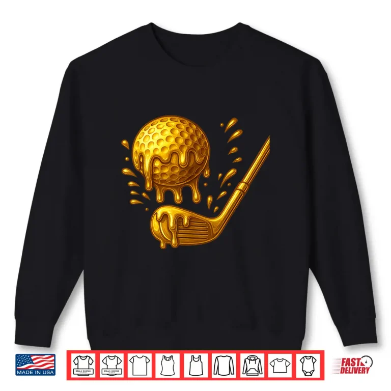 Sweatshirt Respect The Drip Golf Vintage Swing Collection Shirt