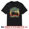 This Is How A Cool Grandpa Rolls Vintage Golf Dad Grandpa Shirt