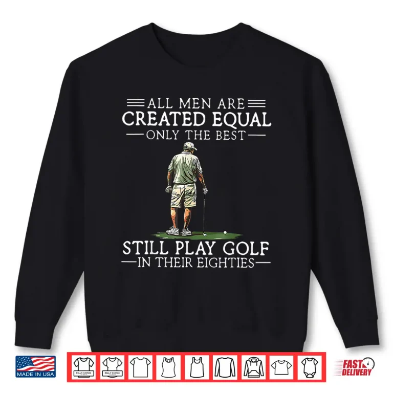 Sweatshirt Best People Play Eighties Golf Professional Humor Funny Shirt