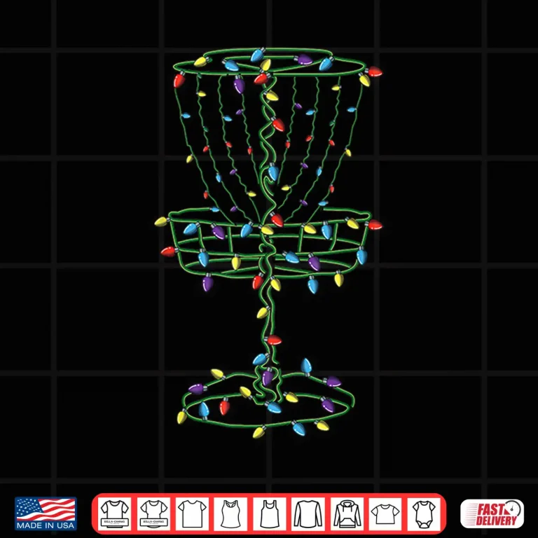 Design Basket Cool Frisbee Disc Golf Golfer Holiday Graphic Gift Shirt