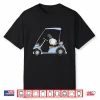 Cute Cart With Bird Golf Professional Youth Graphic Shirt