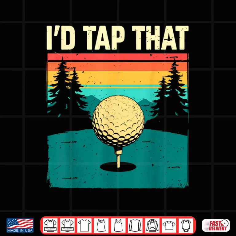 Design Id Tap That Club And Ball Golf Professional Humor Funny Shirt
