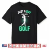 Just A Youth Who Loves Golf Professional Athletic Graphic Shirt