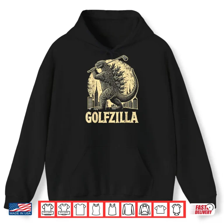 Hoodie Novelty Professional Golf Golfing Humor Funny Graphic Shirt