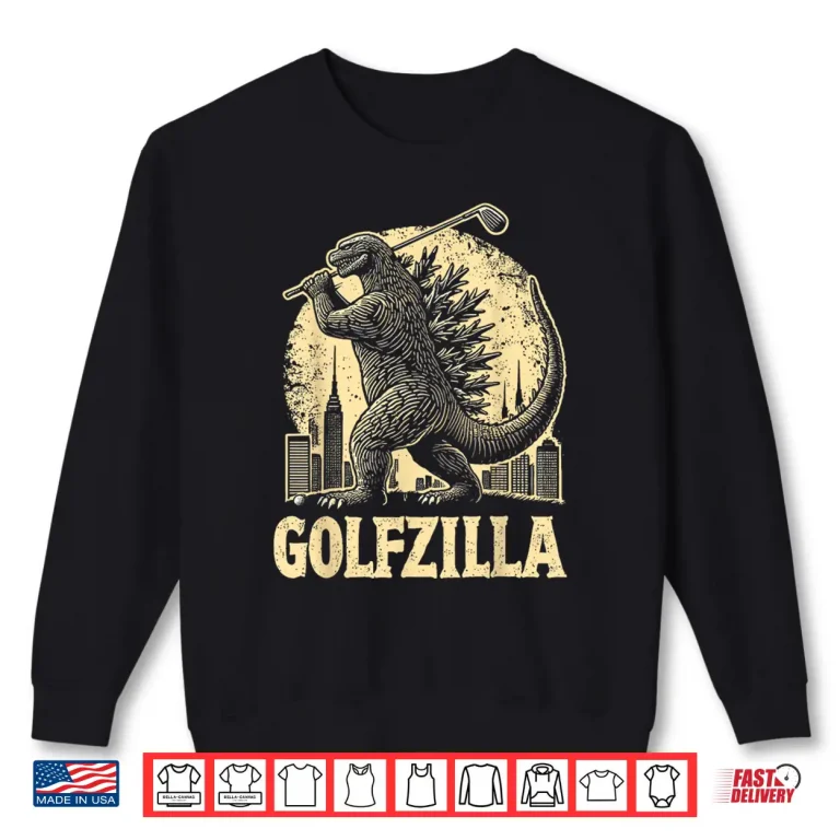 Sweatshirt Novelty Professional Golf Golfing Humor Funny Graphic Shirt