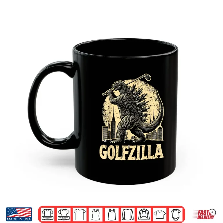 Mug Novelty Professional Golf Golfing Humor Funny Graphic Shirt