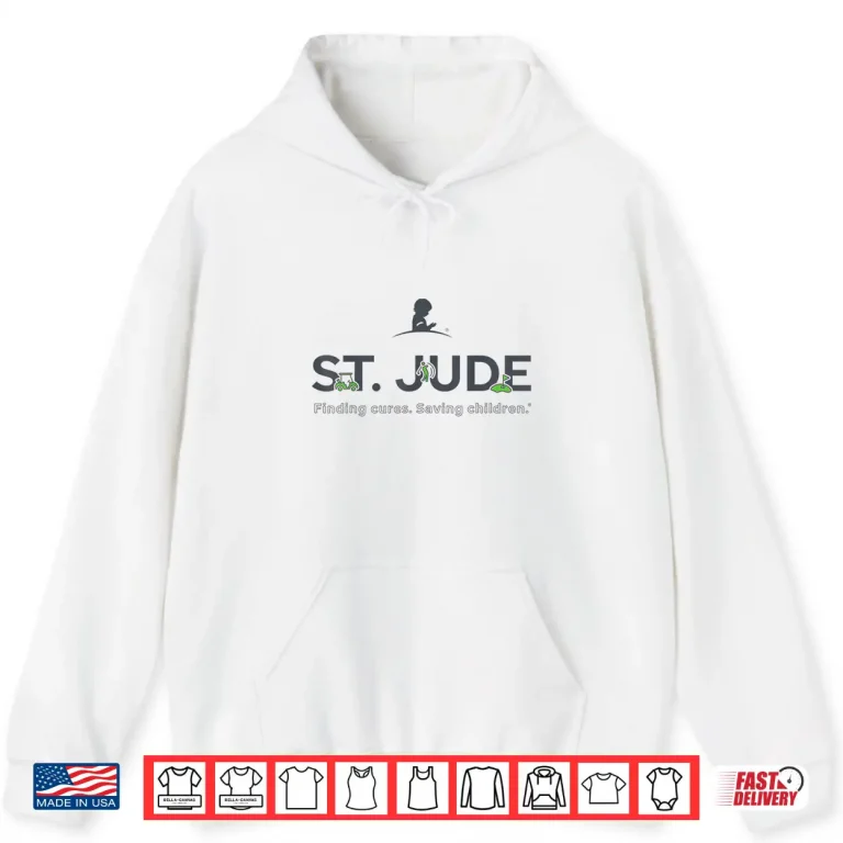Hoodie Professional Charity St Jude Golf Logo Graphic Athletic Shirt