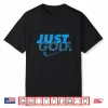 Professional Minimalist Golf Golfing Modern Graphic Apparel Shirt