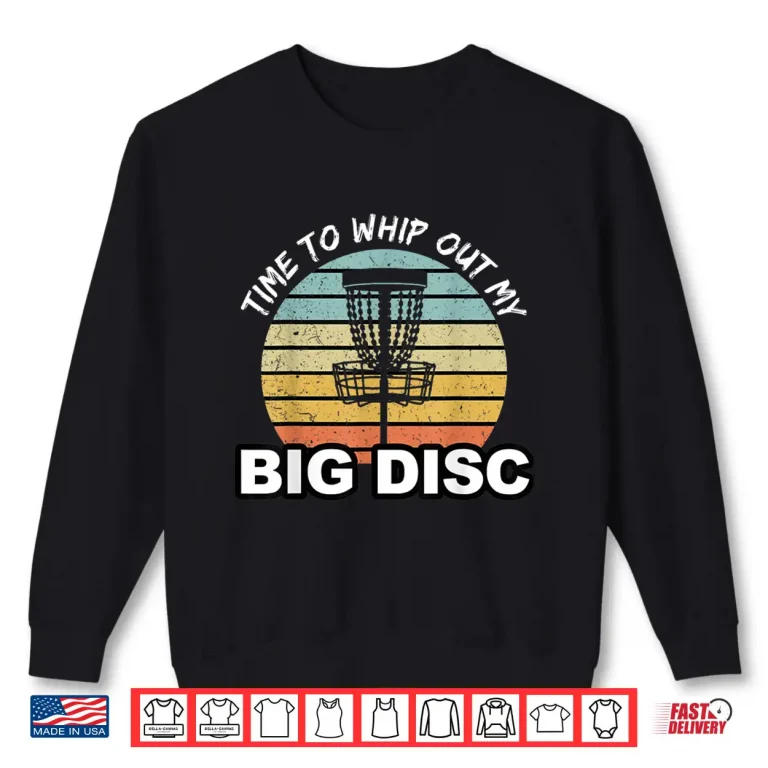 Sweatshirt Professional Minimalist Disc Golf Aesthetic Graphic Apparel Shirt