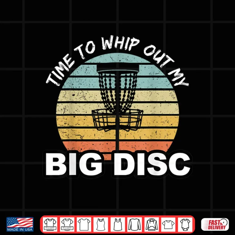 Design Professional Minimalist Disc Golf Aesthetic Graphic Apparel Shirt