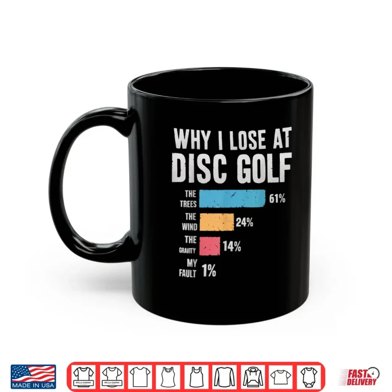 Mug Funny Disc Golf Design For Men Women Disc Golf Player Golfer Shirt
