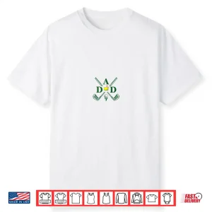 Funny Par Dad Golf Matching Golfing Quote Party Pocket Shirt
