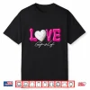 Girl Love Golf For Women Heart Game Day Pink Golfing Golfer Shirt