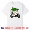 Golf Cart Christmas Tree Lights Xmas Sport Golfer Golfing Shirt