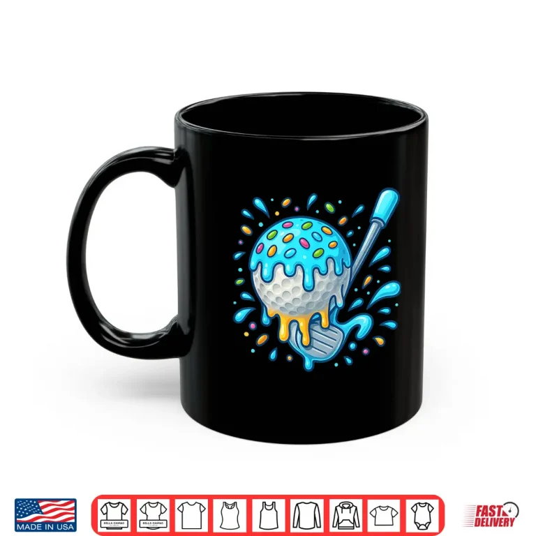 Mug Golf Drip Team for Boys Ice Cream Cool Shirt