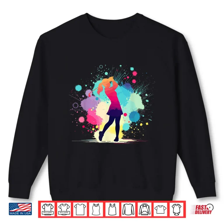 Sweatshirt Golf for Girls Women Golf Graphic Golf Shirt