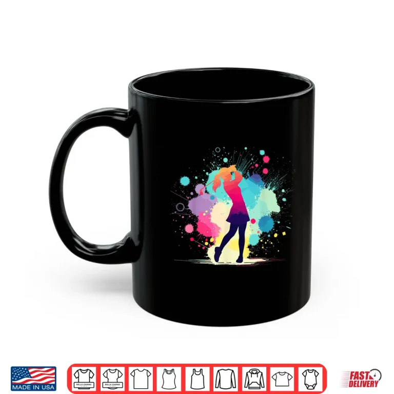 Mug Golf for Girls Women Golf Graphic Golf Shirt