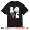I Heart Golf Womens Or Girls Golf Shirt