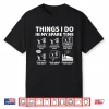 Things I Do In My Spare Time Funny Disc Golf Lover Frisbee Shirt