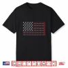 Usa Flag Patriotic American Golfer Fathers Day Gift Golf Shirt