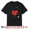 Valentines Day Heart Golf Funny Golfing Golfer Dad Men Boys Shirt