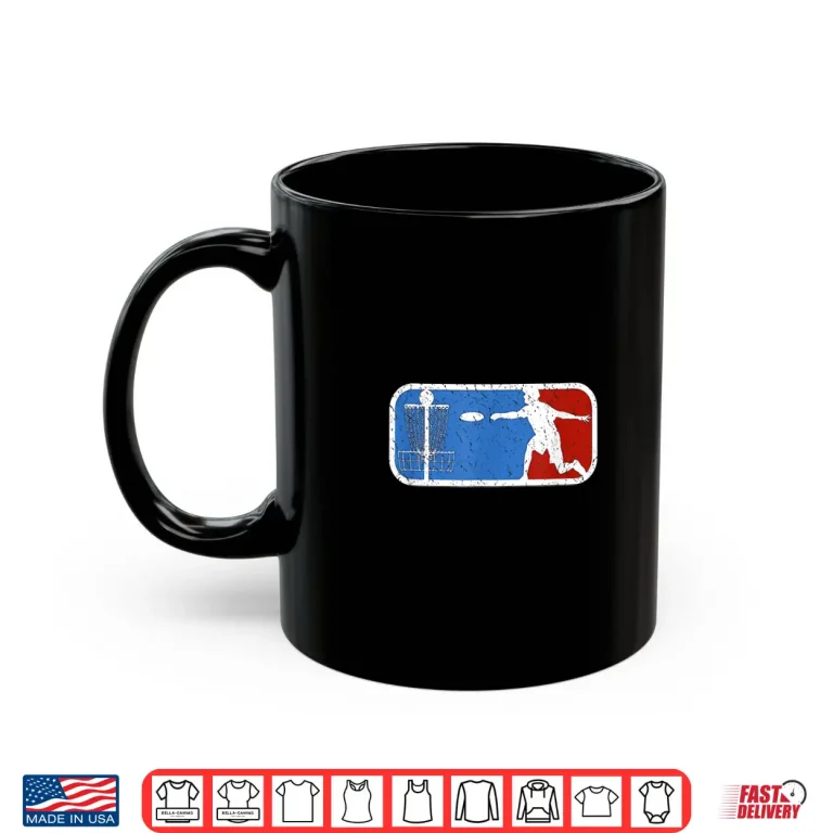 Mug Vintage Disc Golf Graphic Basket Gifts Ultimate Frisbee Shirt