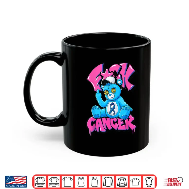 Mug FN Cancer for Men Women Graffiti Shirt