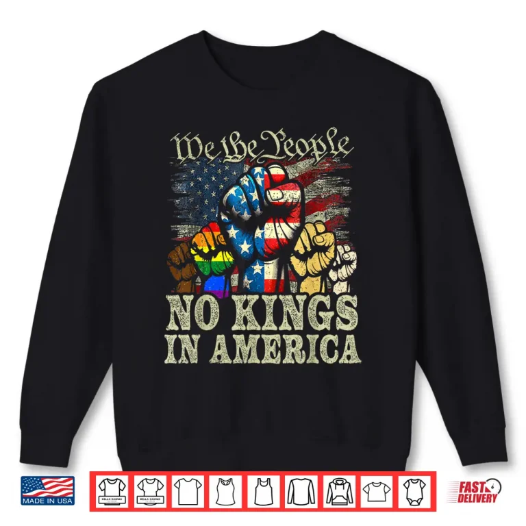 Sweatshirt No Kings March 28 No Kings Day Funny Shirt