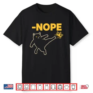 No Kings In America Retro Edgy Protest Shirt