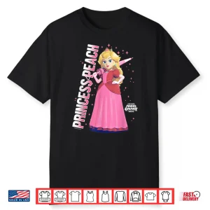 The Super Mario Galaxy Movie Galatic Princess Peach Shirt