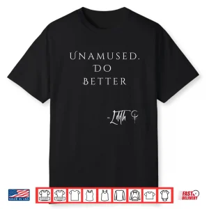 Unamed Do Better Lilith Funny Sarcastic Goth Quote Introvert Shirt