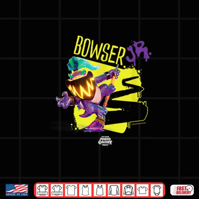 Design The Super Mario Galaxy Movie Wonder Bowser Jr. Power Shirt
