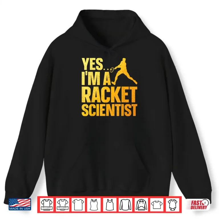Hoodie Best Tennis Novelty for Men Women Tennis Lover Tennis Player Shirt