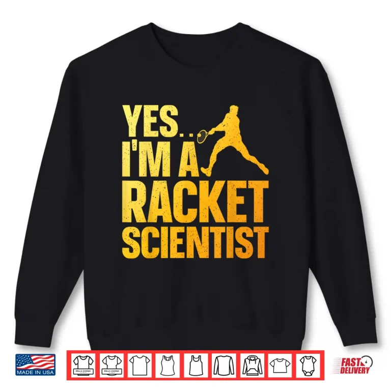 Sweatshirt Best Tennis Novelty for Men Women Tennis Lover Tennis Player Shirt