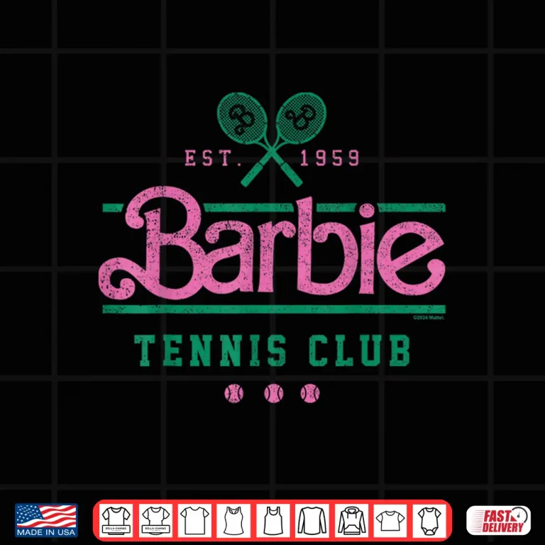 Design Barbie Tennis Club EST 1959 Shirt