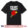 Cool Table Tennis Design For Men Women Game Ping Pong Lovers Shirt