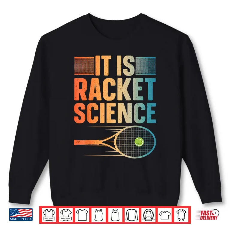 Sweatshirt Cool Tennis Design for Men Women Tennis Lover Tennis Player Shirt