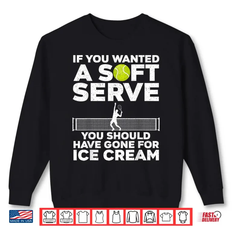 Sweatshirt Cool Tennis Novelty For Men Women Boys Girls Tennis Players Shirt