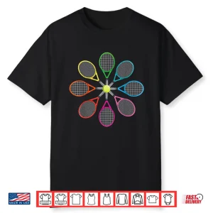 Funny Tennis Player Racket Tennis Rackets Shirt
