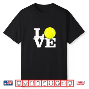 Love Tennis Ball Shirt