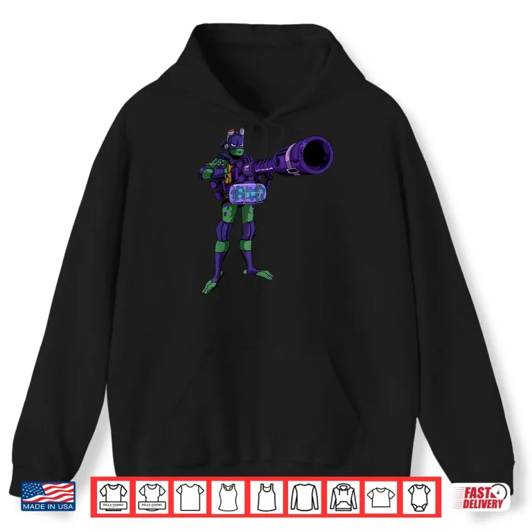 Hoodie Mademark x Teenage Mutant Ninja Turtles Donatello Tennis Cannon Ball Shirt